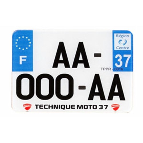 Plaques immatriculation pvc - plaques, d'immatriculation