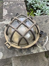 Very Nice Solid Brass Sea Wall/Ceiling Lamp (1)