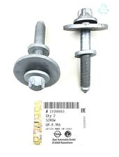 2x Genuine Opel Torx Bolts M12x76 Crossmember Astra H, Meriva B - 13158053