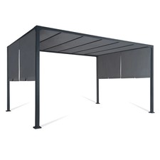 Pergola coulissante 2 pans 3x4