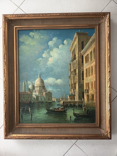 Grande huile sur - huile, toile