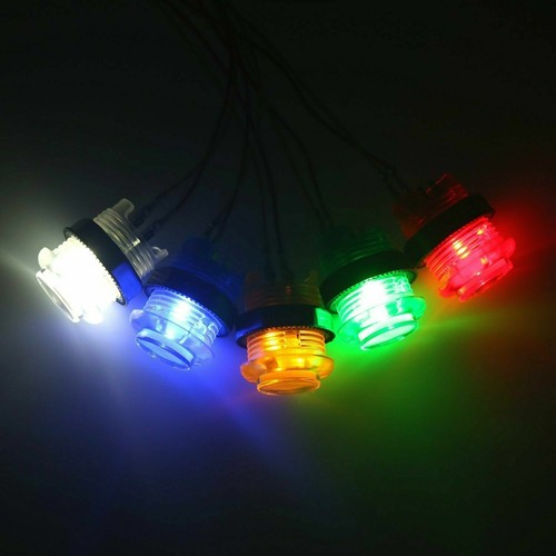 Led lit arcade push - led, buttons