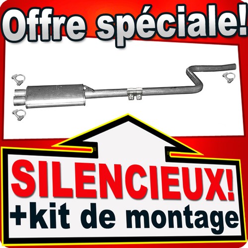 Silencieux avant pour - silencieux,