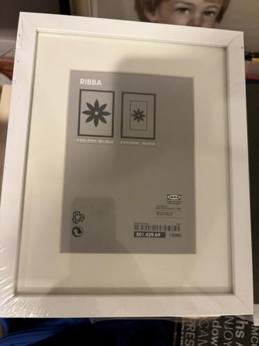 New ikea ribba white box - box, photo