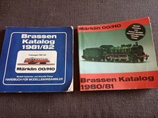 lot 2 CATALOGUE MARKLIN 1980/1982/1982 wagons locomotives réseaux train ho / oo