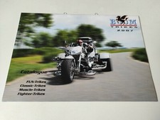 Boom Trikes 2007 Prospectus Catalogue Brochure
