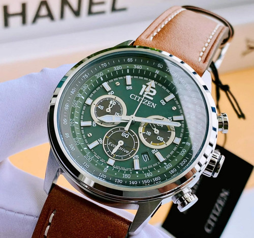 Citizen eco drive avion green - citizen,