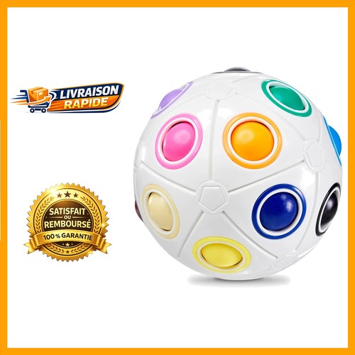 Boule magique arc ciel cm - boule,