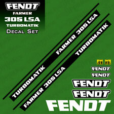Fendt Farmer 305 LSA Turbomatik Tractor Decal Aufkleber Adesivo Sticker Set