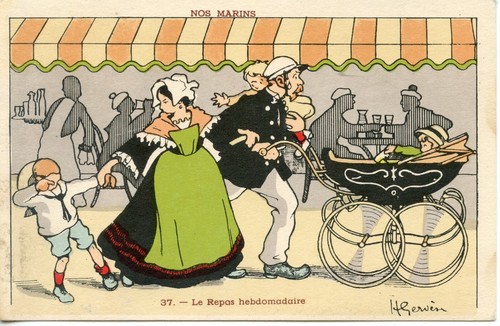 Carte postale illustrateur - carte,