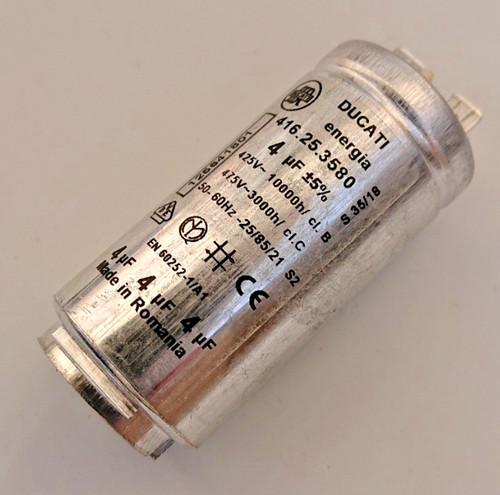 Condensateur 4µf 1256418011 - condensateur,