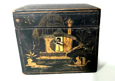 Ancienne Boite A Thé au