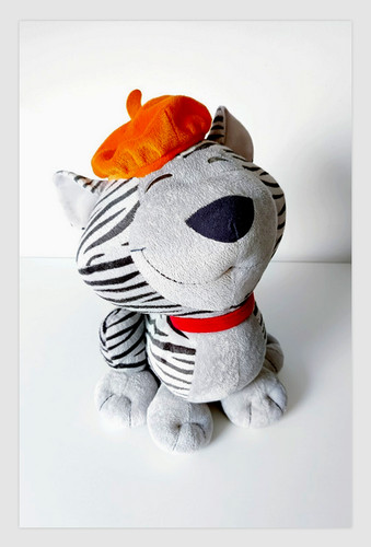 Peluche doudou grand - peluche/doudou, gris