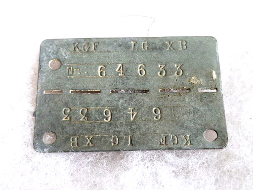 Une plaque stalag - de,