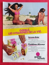 Press Ad: Beauty Product Vitamin Slimming GERBLE Beauty 1982