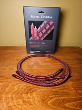 AudioQuest King Cobra Interconnects, RCA, pair, 1M