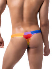 Men's Print Mesh Thongs G Strings Underwear Sexy Bikini Tanga Hombre Jockstrap