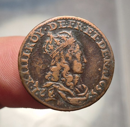 Louis xiv liard de - 3, ~