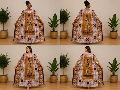 Boubou femme batik wax bassam - femme,