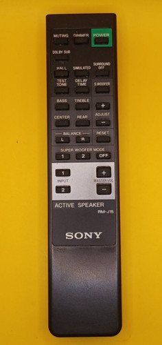 Télécommande sony j15 - télécommande, rm-j15