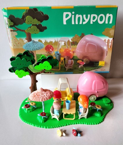 Vintage pinypon 2395 caravana - pinypon,