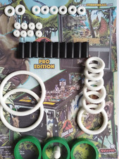 FLIPPER-STERN -JURASSIC PARK  -PRO-KIT ELASTIQUES-DOIGT DE BATTEUR VERT-PINBALL