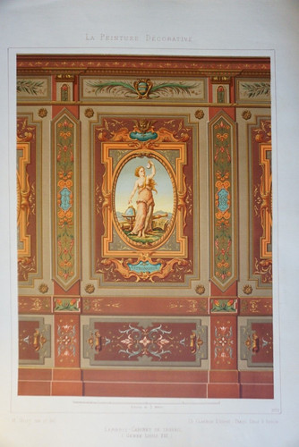 Grande litho xix couleur style - xix,