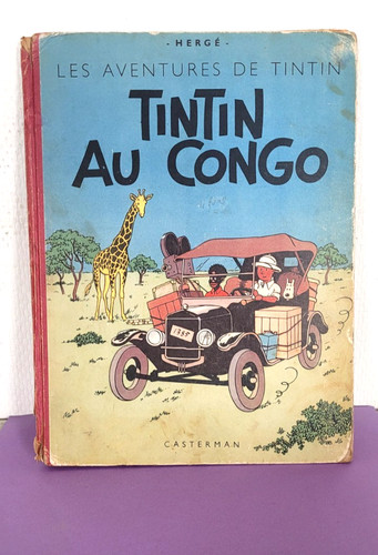Rare album tintin congo - bd, au