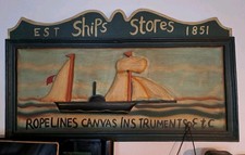 Cadre Bois Pub Marin Anglais