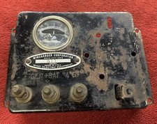 Antique 30's Wincharger Wind Generator Electric Equipment Model 611 Amp meter