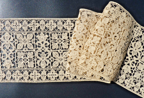 Ancienne dentelle guipure - ancienne,