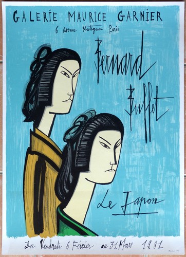 Bernard buffet japon - bernard,
