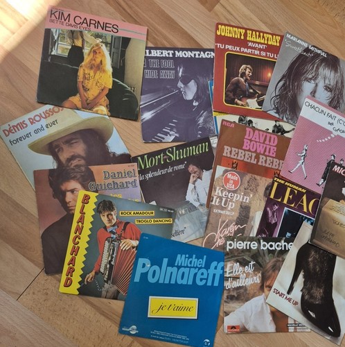 Lot 180 disques vinyles 45 - vinyles,