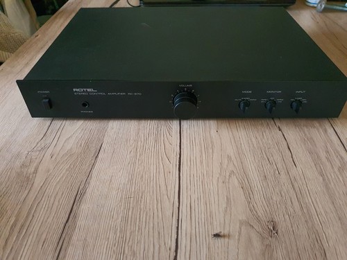 Preamplifier rotel 870 - preamplifier,