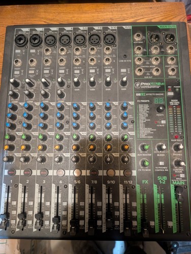 Mackie profx12v3 channel - mackie, 12-channel