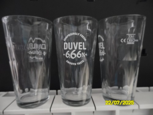 Lot verres duvel 666 33cl - de,