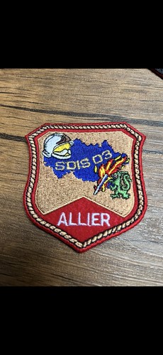 Ancien écusson allier sdis - , 03