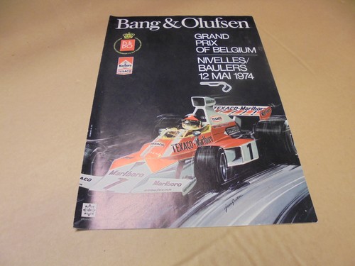 Poster belgique 1974 - belgique,