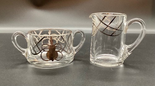 Vieux verre art nouveau avec - vieux, art-nouveau