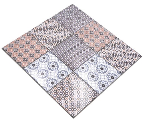 Mosaïque autocollante blanc - mosaïque,