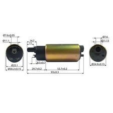 Pompe À Essence Pour Suzuki Burgman 125 CC 2007-2009/UH Burgman 125 CC 2011