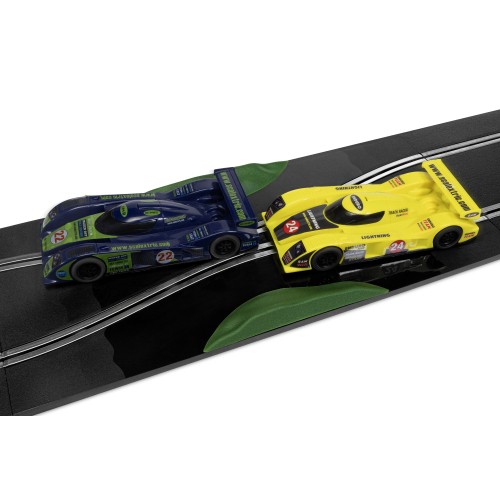 Scalextric skid chicane track - scalextric,