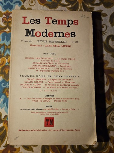 Les temps modernes - les,