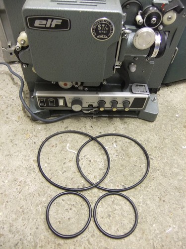 Ciné projecteur courroies - projecteur, x4
