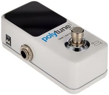 Tuner polyphonique ultra-compact TC Electronic POLYTUNE 3 avec plusieurs Tu