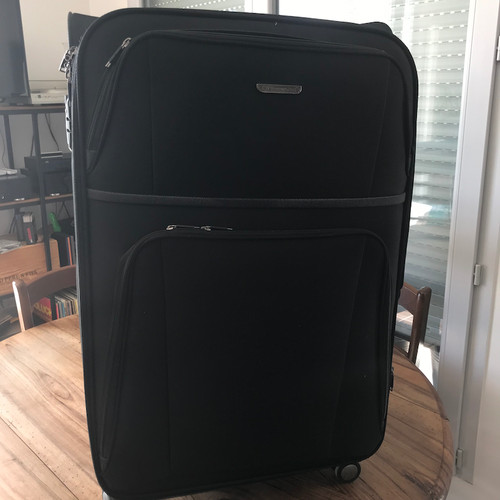 Valise grande taille noire