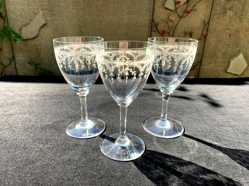 Superbes anciens verres à - 3,