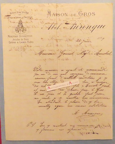 Fleurance 1889 abel - 1889,