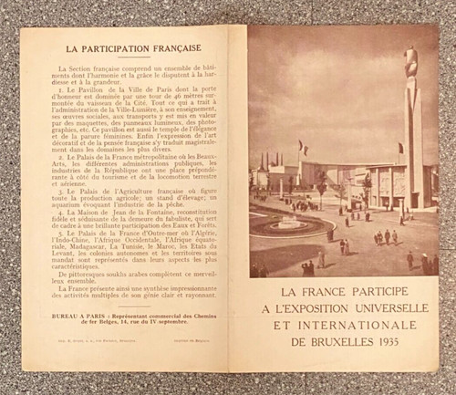Brochure touristique