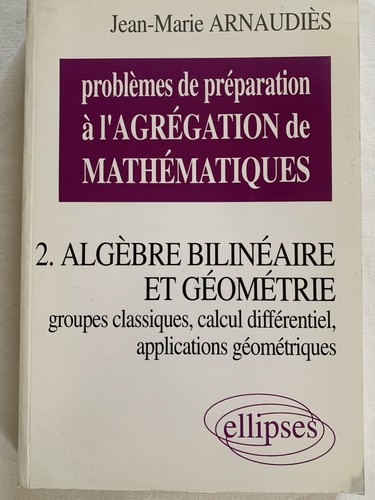 Problèmes agrégation - problèmes,